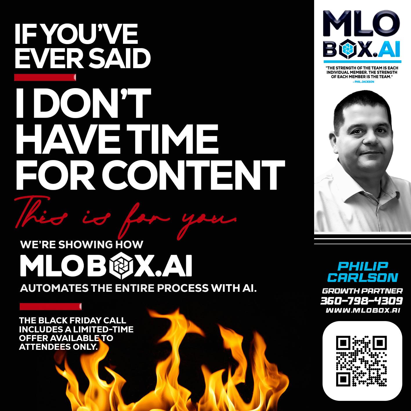 if you - Philip Carlson -Branch Manager