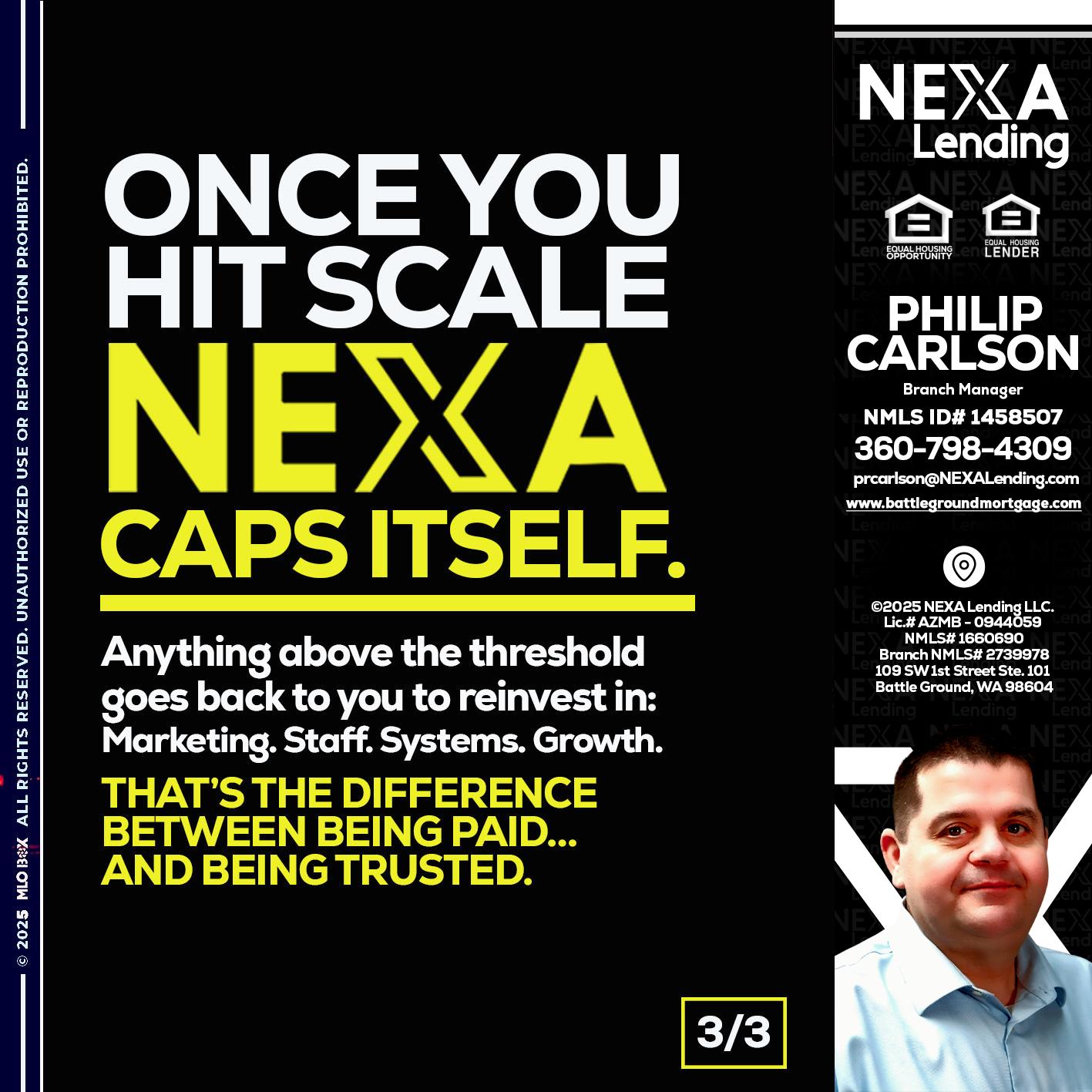 3 OF 3 - Philip Carlson -Branch Manager