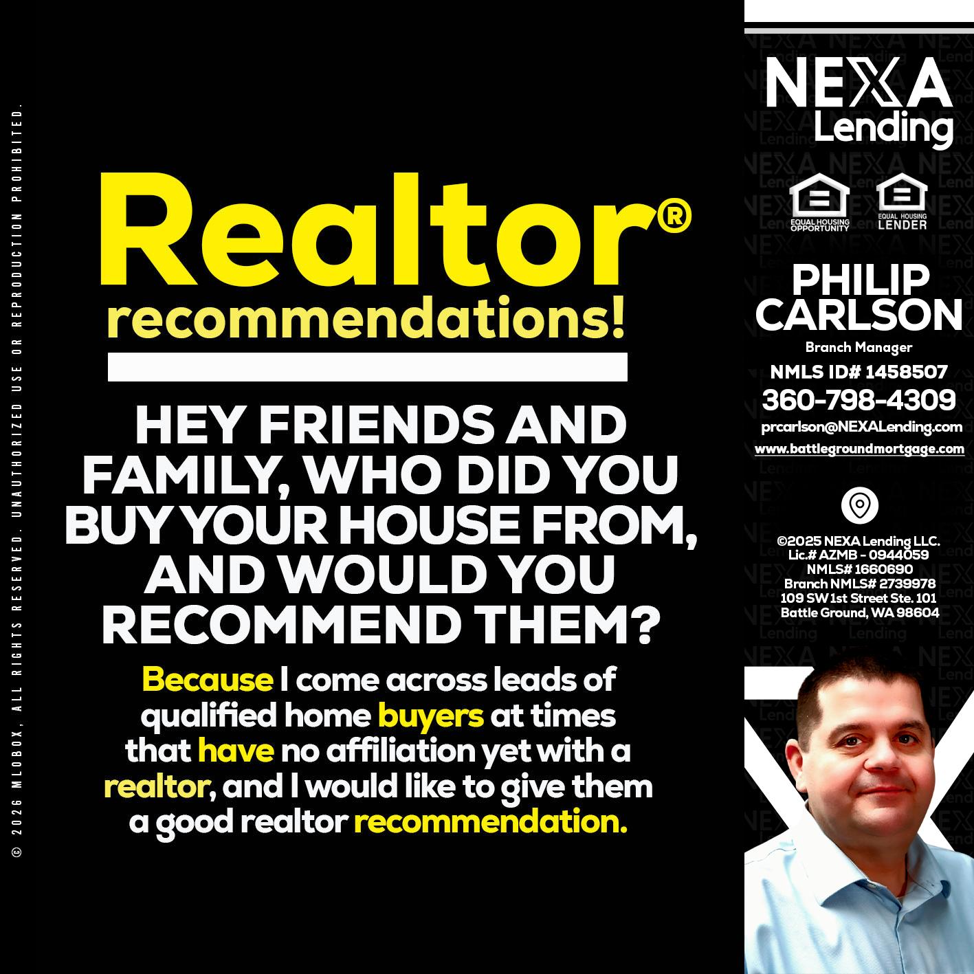 REALTOR - Philip Carlson -Branch Manager