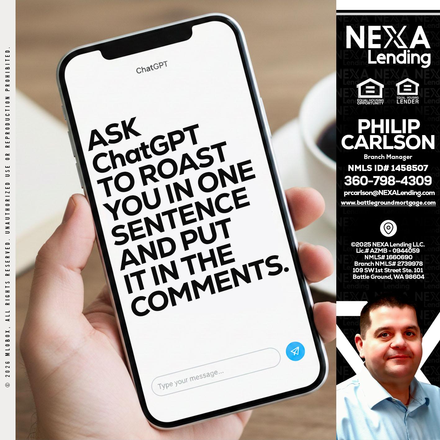 ask chatgpt - Philip Carlson -Branch Manager