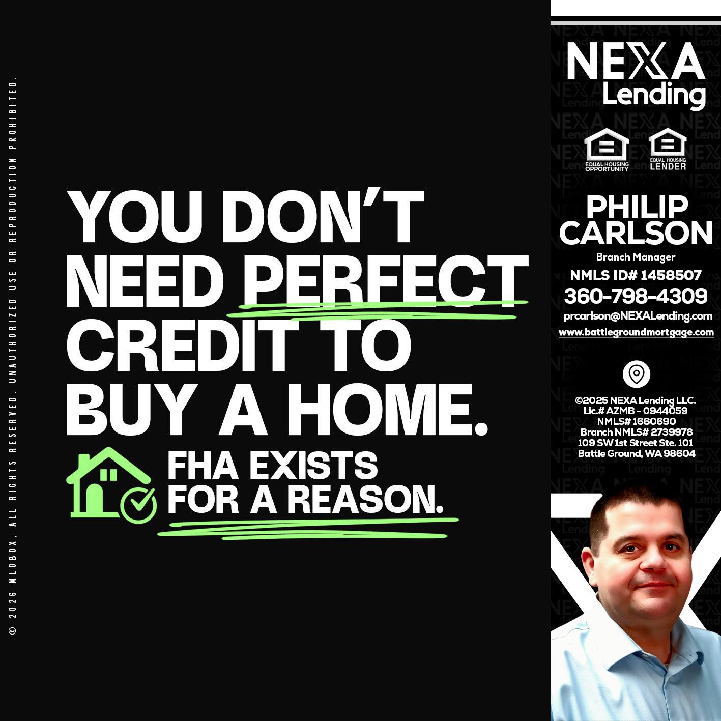 you don't need - Philip Carlson -Branch Manager