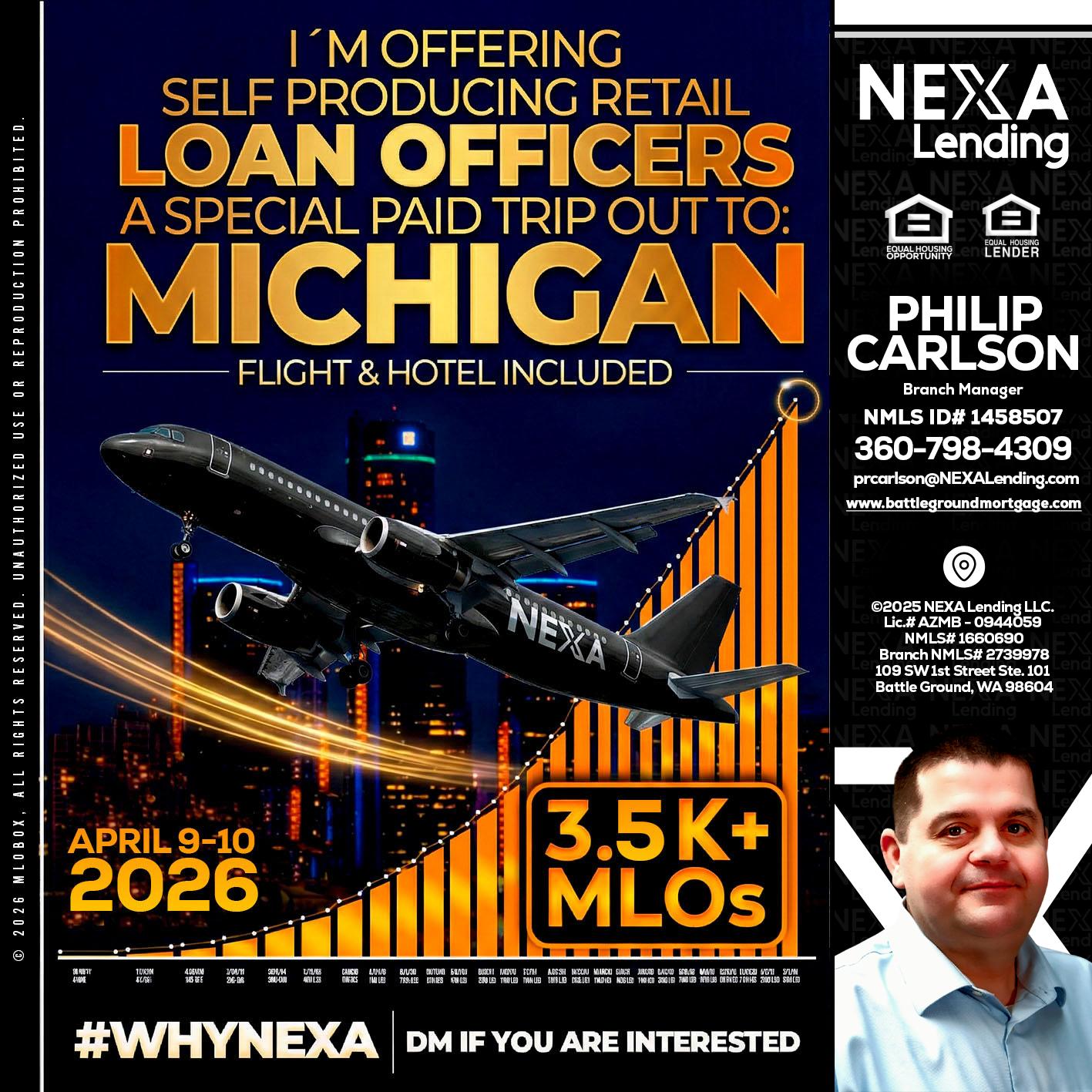 3.5K - Philip Carlson -Branch Manager