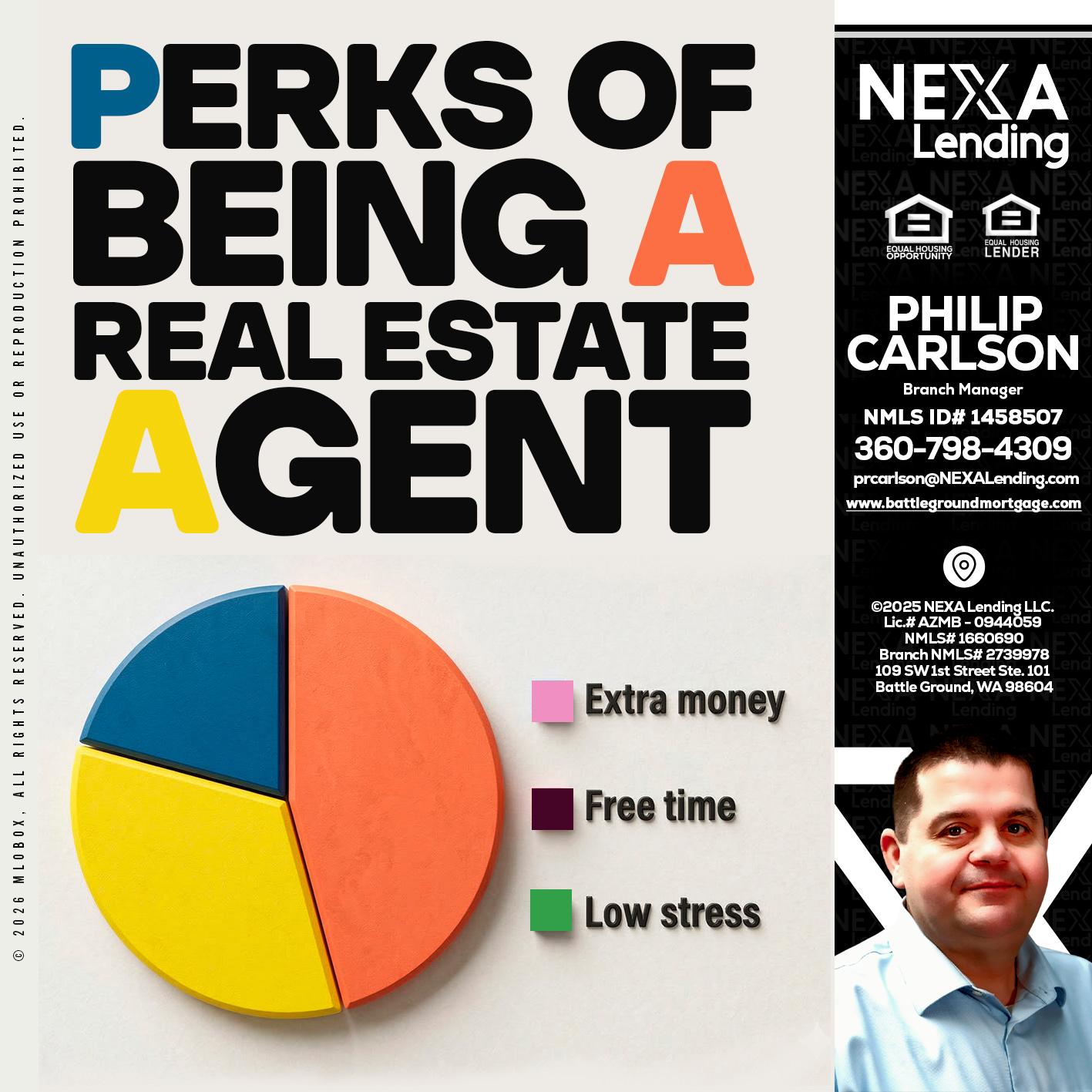 PERKS OF BEING - Philip Carlson -Branch Manager