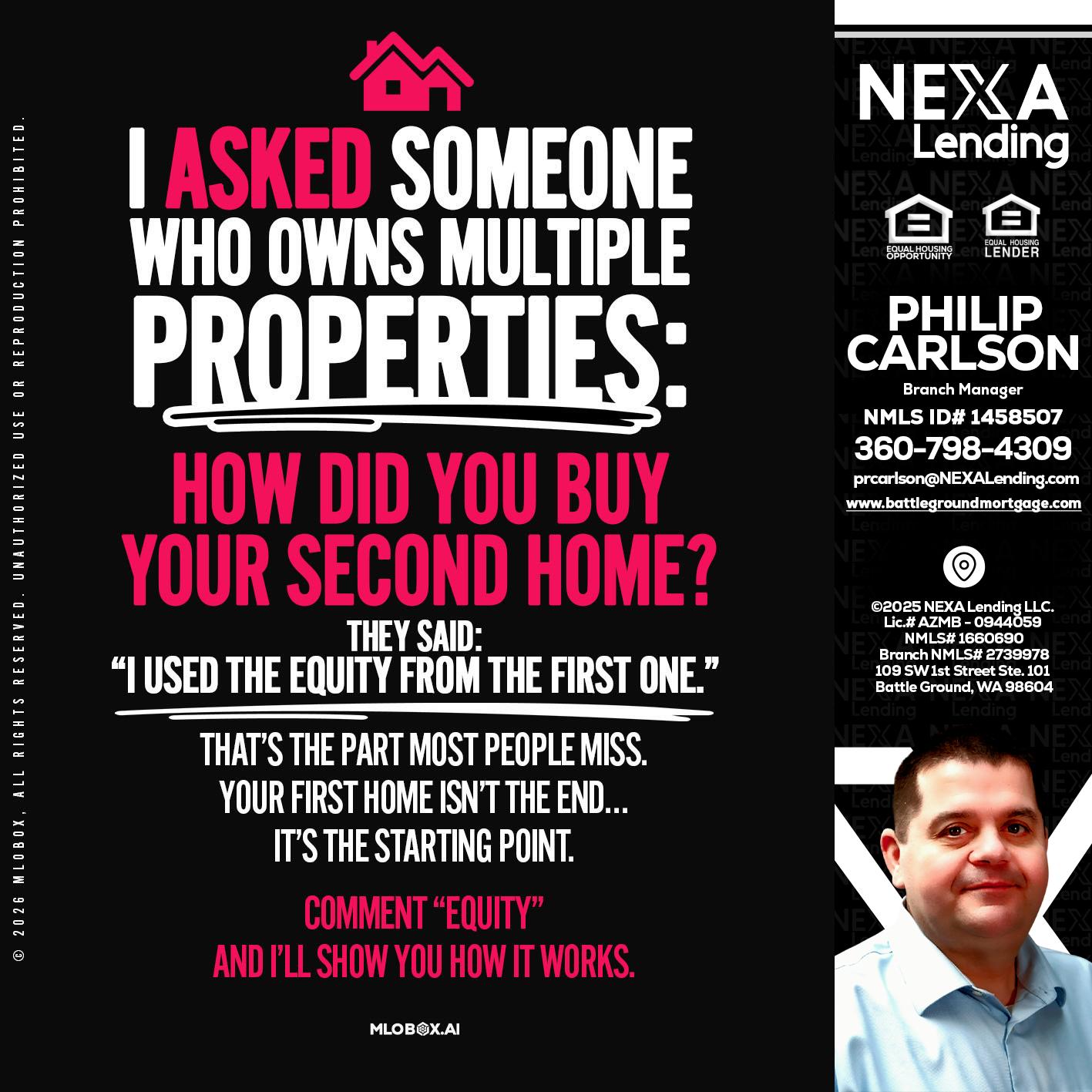 I ASKED SOMEONE - Philip Carlson -Branch Manager