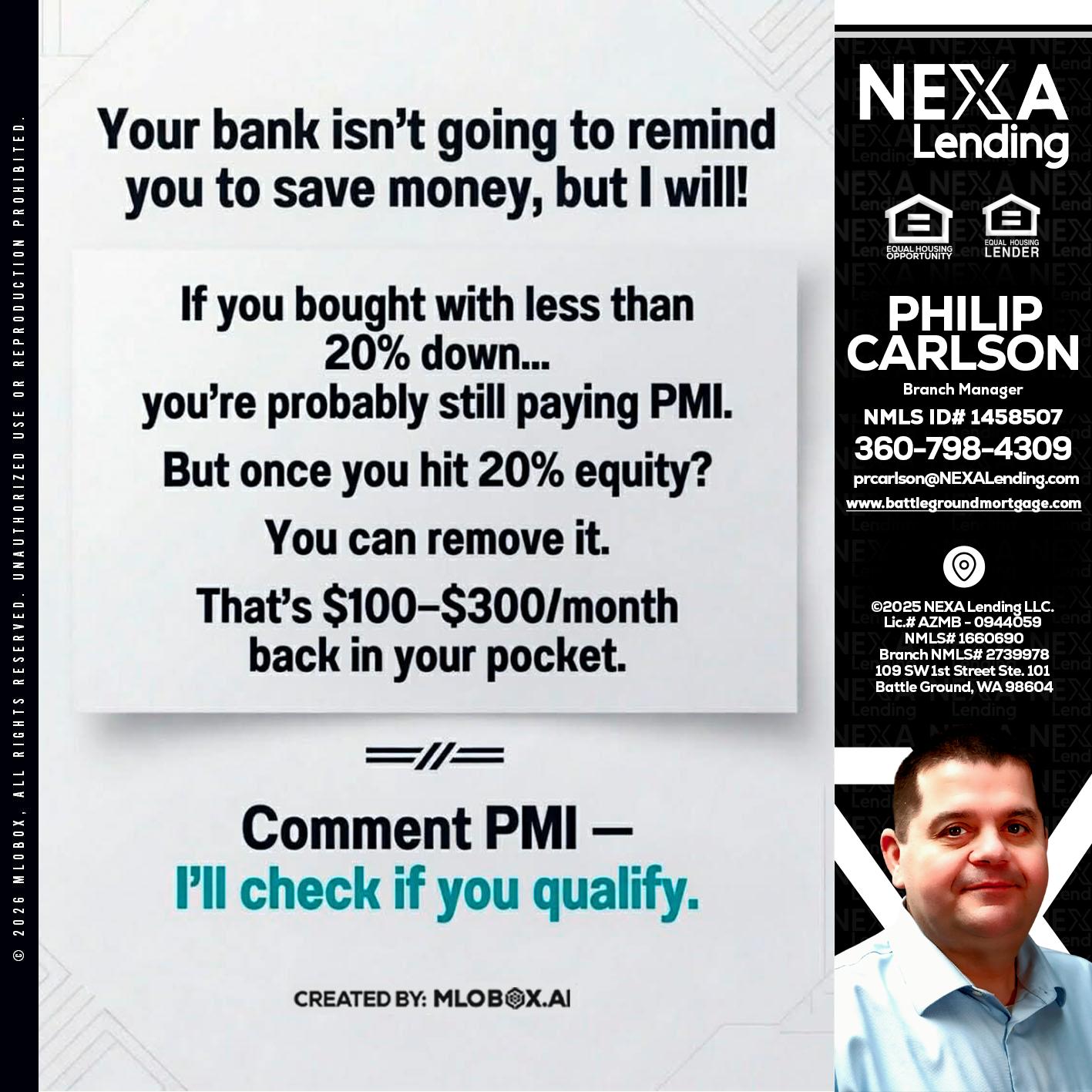 YOUR BANK ISNT - Philip Carlson -Branch Manager