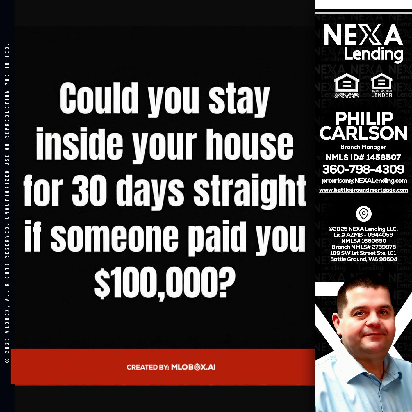 COULD YOU STAY - Philip Carlson -Branch Manager