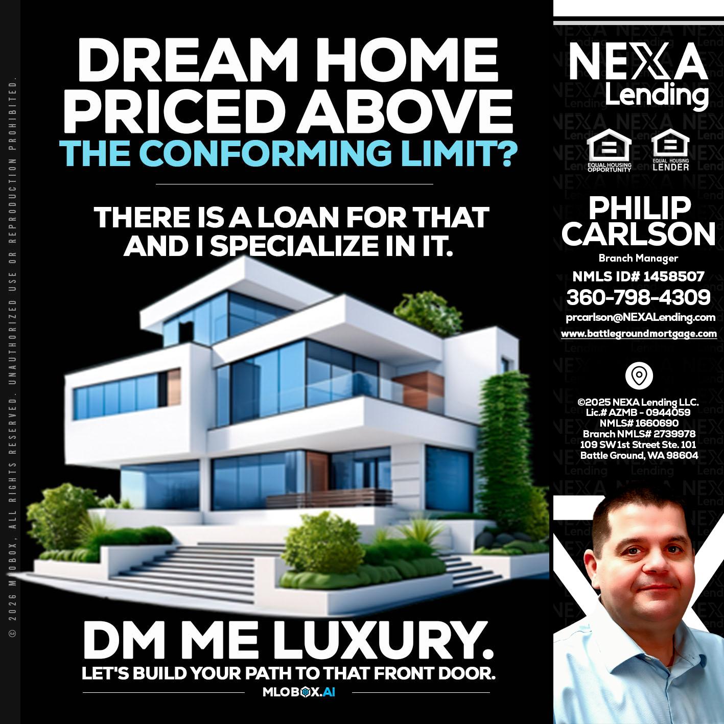 DREAM HOME - Philip Carlson -Branch Manager