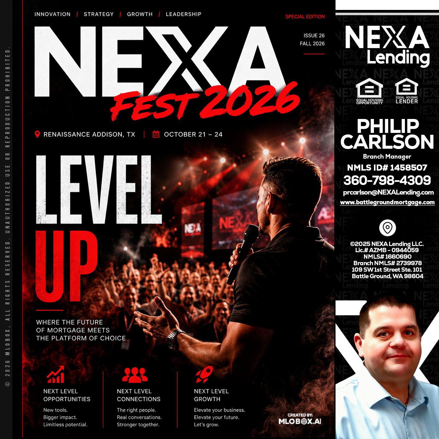 NEXA FEST 2026 - Philip Carlson -Branch Manager