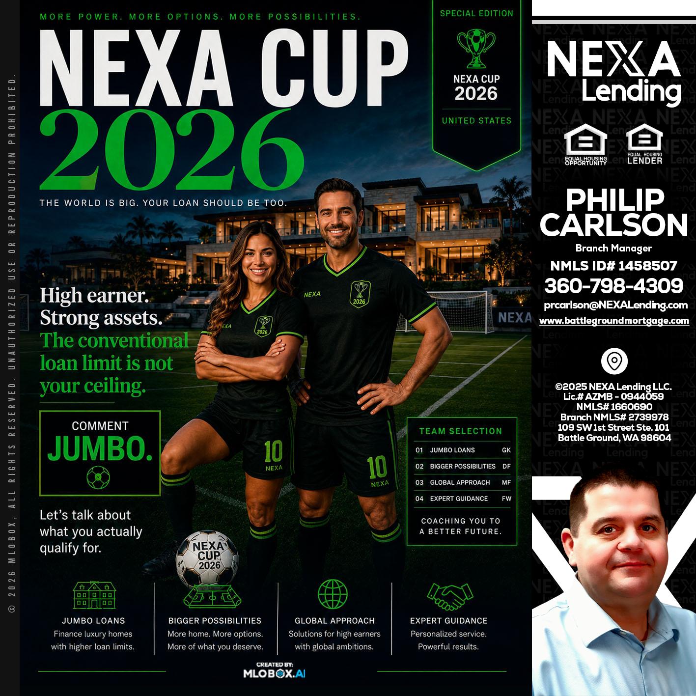 NEXA CUP 2026 - Philip Carlson -Branch Manager