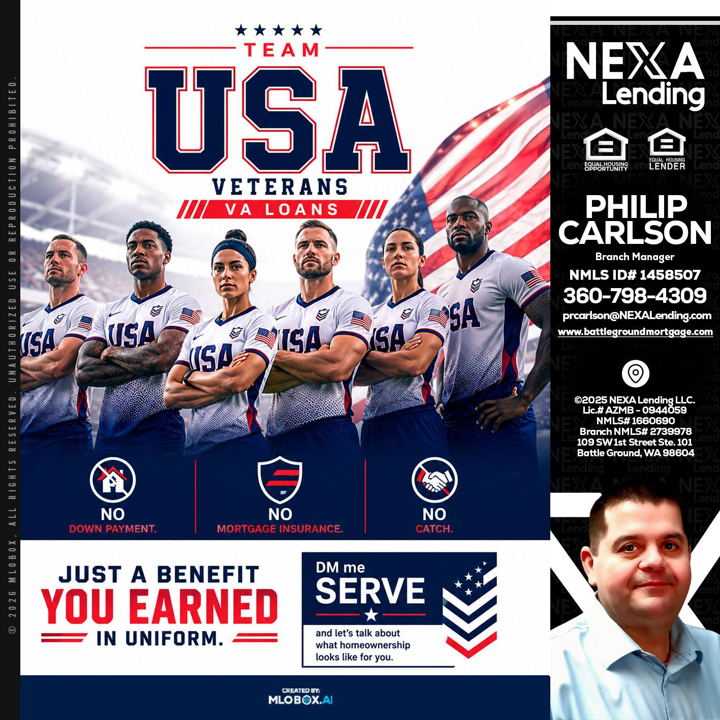 USA TEAM - Philip Carlson -Branch Manager
