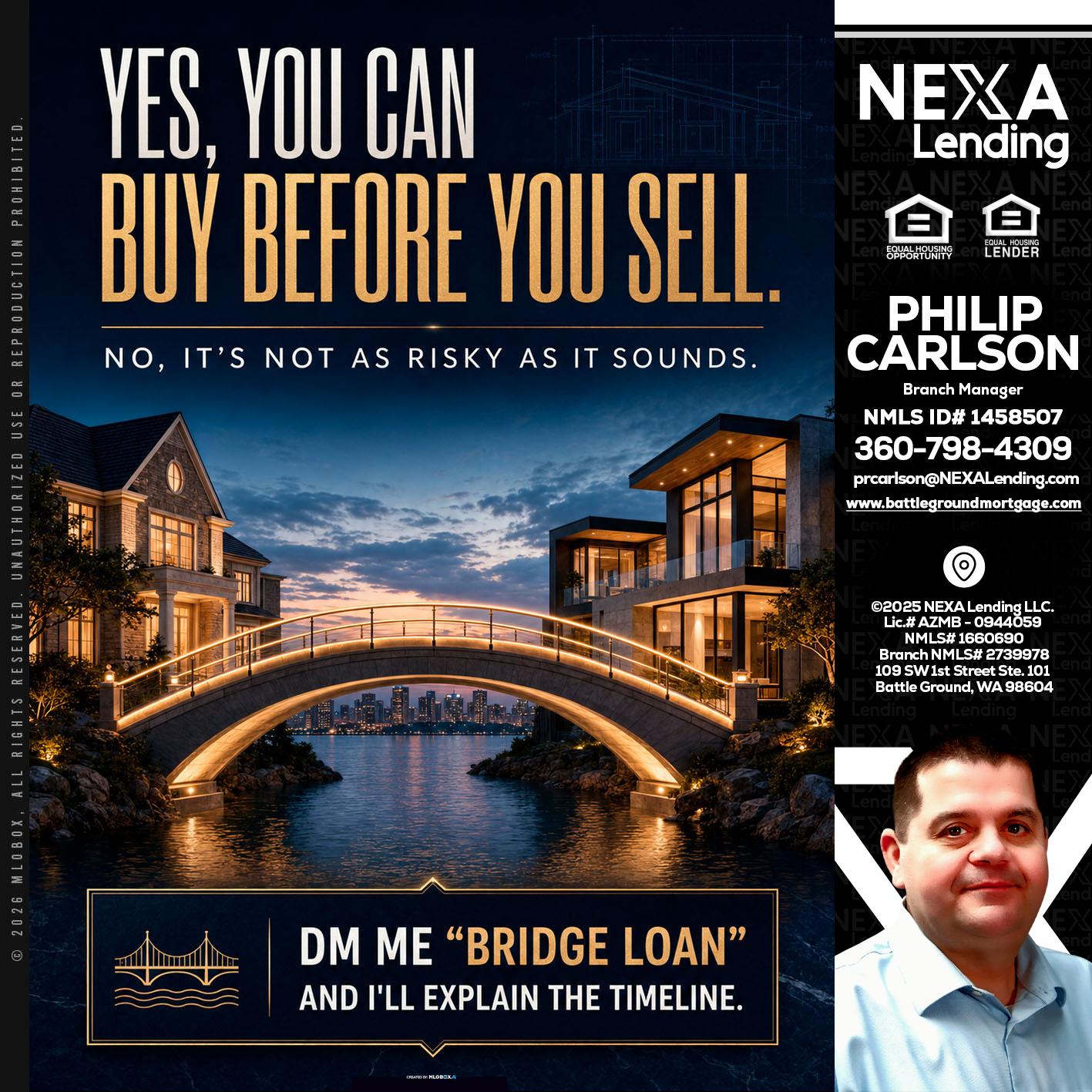 YES, YOU CAN - Philip Carlson -Branch Manager