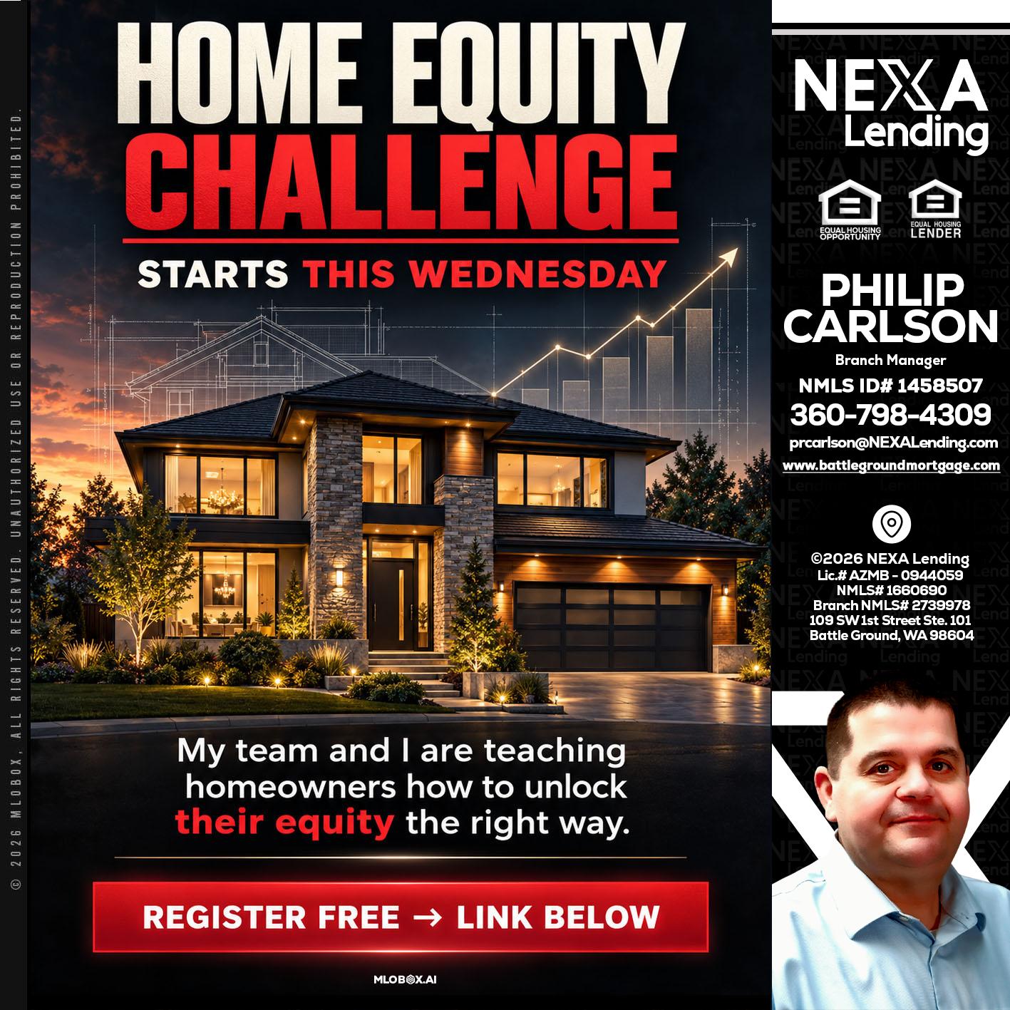 HOME EQUITY - Philip Carlson -Branch Manager