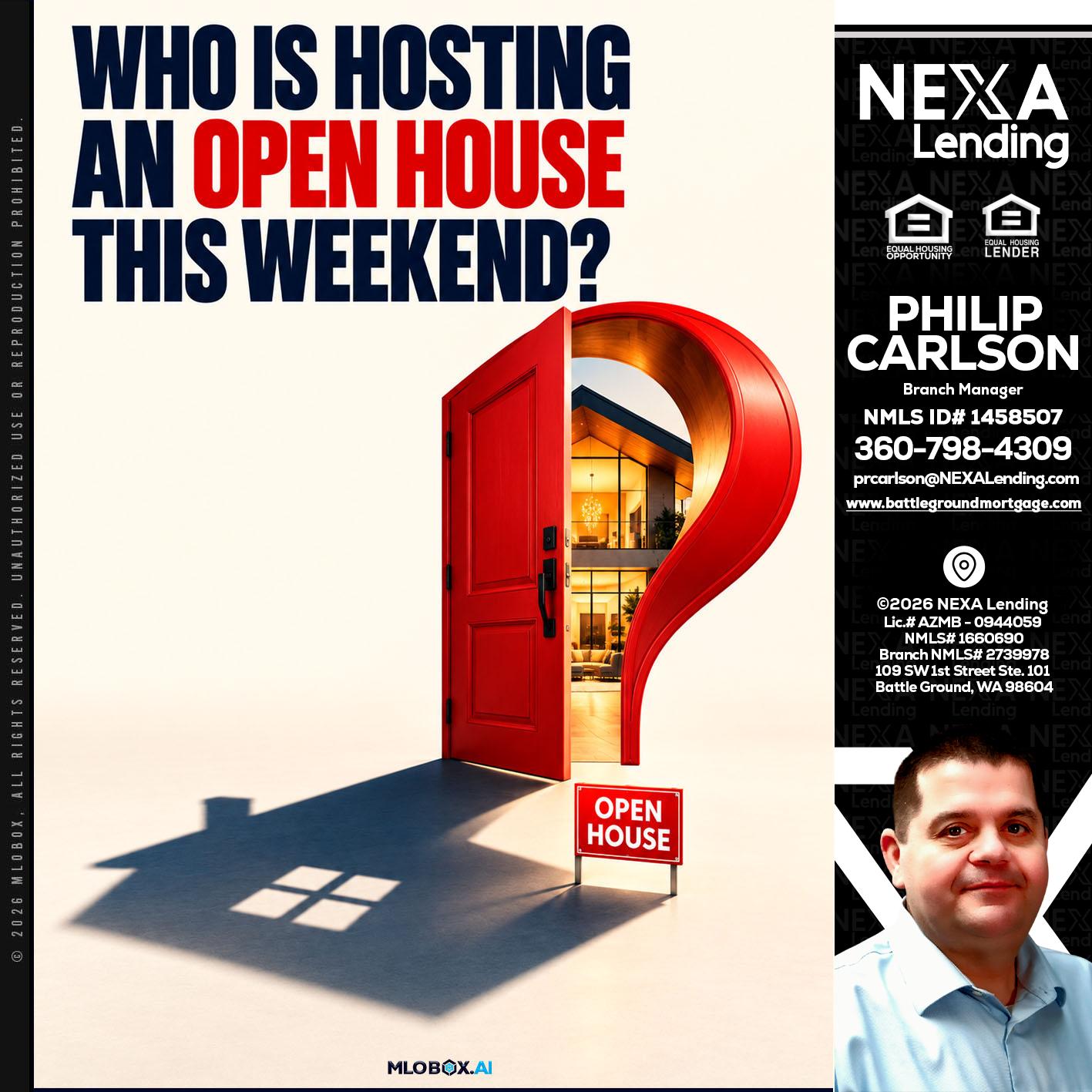 who is hosting - Philip Carlson -Branch Manager