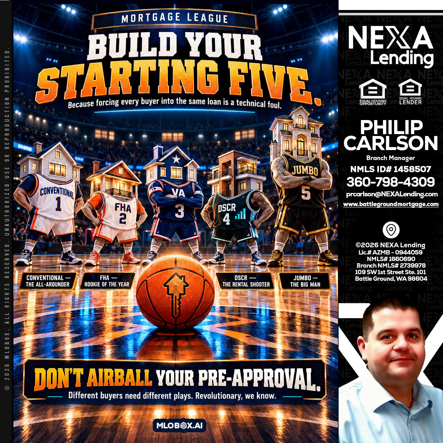 BUILD YOUR - Philip Carlson -Branch Manager