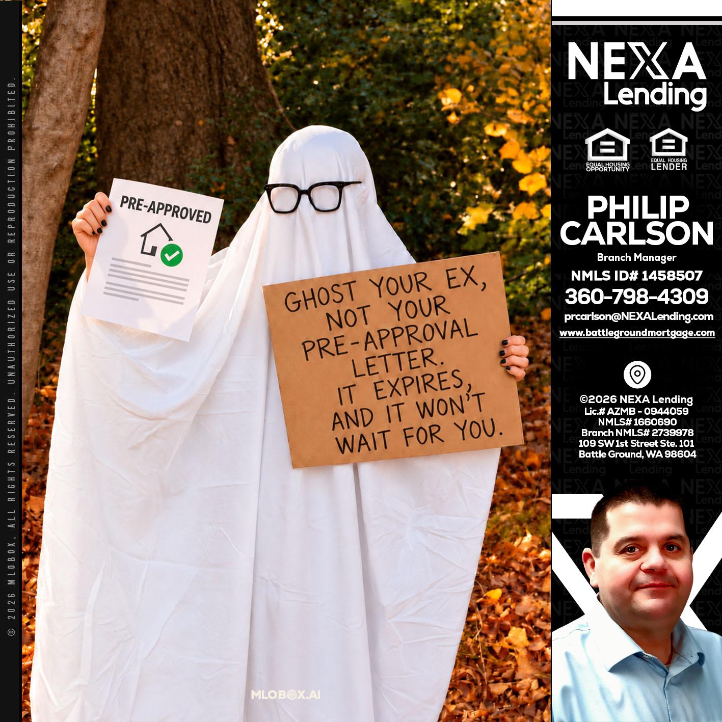 ghost you ex - Philip Carlson -Branch Manager