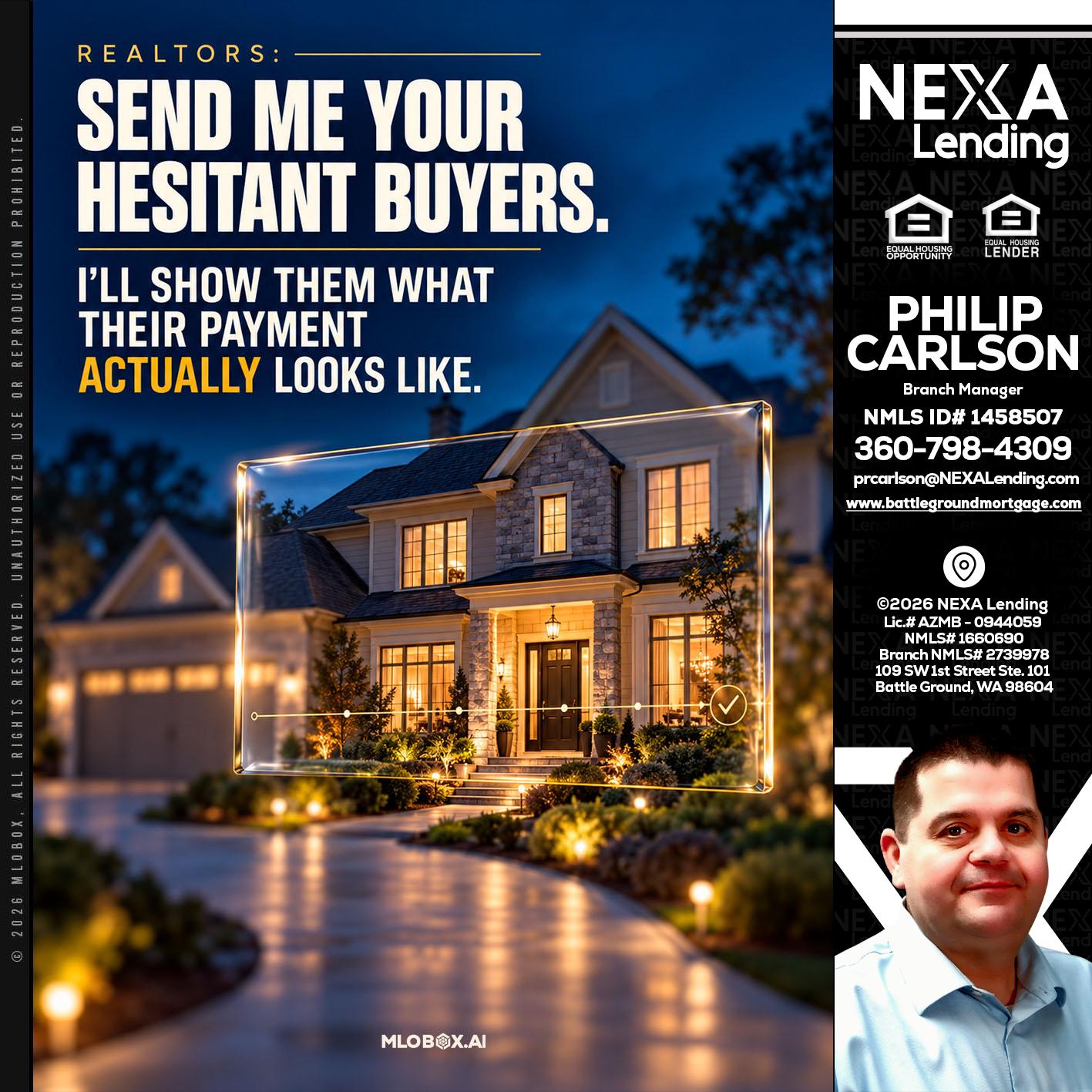 REALTOR - Philip Carlson -Branch Manager